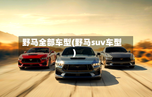 野马全部车型(野马suv车型)-第3张图片