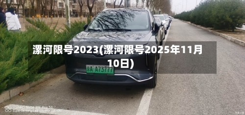 漯河限号2023(漯河限号2025年11月10日)-第3张图片