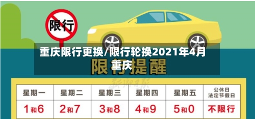 重庆限行更换/限行轮换2021年4月重庆-第3张图片