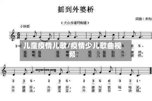 儿童疫情儿歌/疫情少儿歌曲视频