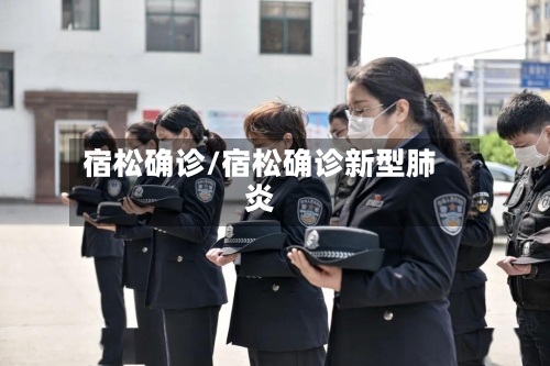宿松确诊/宿松确诊新型肺炎