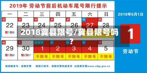 2018冀县限号/冀县限号吗?