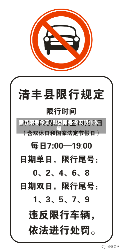 献县限号今天/献县限号今天限什么号