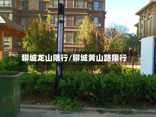 聊城龙山限行/聊城黄山路限行-第2张图片