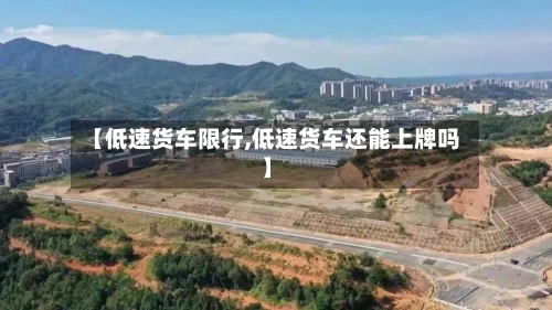 【低速货车限行,低速货车还能上牌吗】