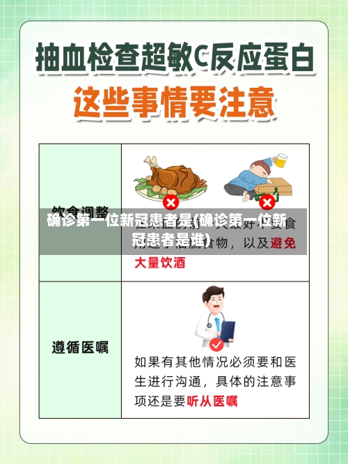 确诊第一位新冠患者是(确诊第一位新冠患者是谁)