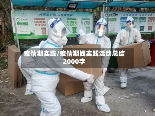 疫情期实践/疫情期间实践活动总结2000字-第3张图片