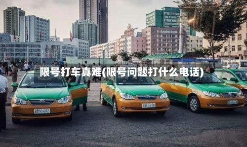 限号打车真难(限号问题打什么电话)